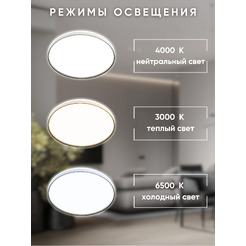 Потолочный светильник Aitin-Pro RT5151/500 (черный)