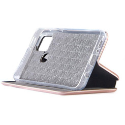 Чехол-книга Bingo Shell для SAMSUNG A21S Розовое золото