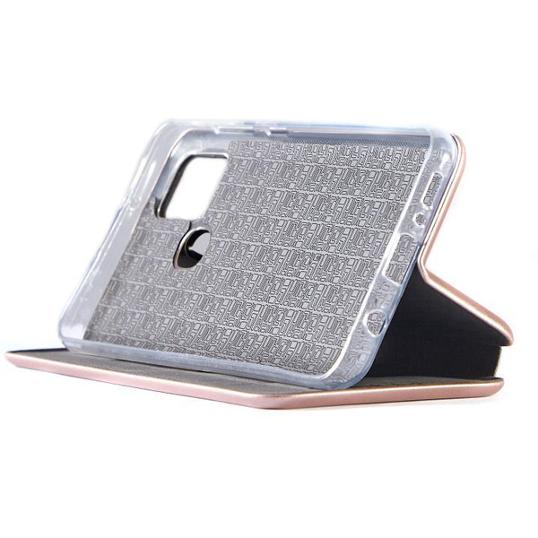 Чехол-книга Bingo Shell для SAMSUNG A21S Розовое золото