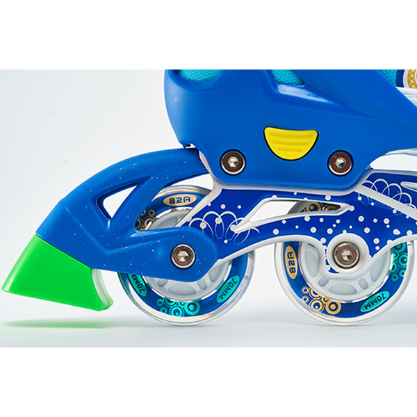 Роликовые коньки Sundays PW-153B-5D (р 29-32) голубой