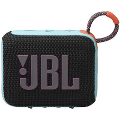 Беспроводная колонка JBL Go 4 (черный/оранжевый)