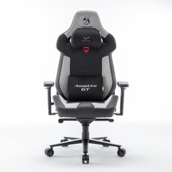 Кресло компьютерное EVOLUTION ASSETTO GT Monza Black-Grey