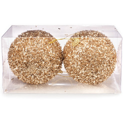 M87-22 Набор новогодних шаров Декор 2шт Ausini