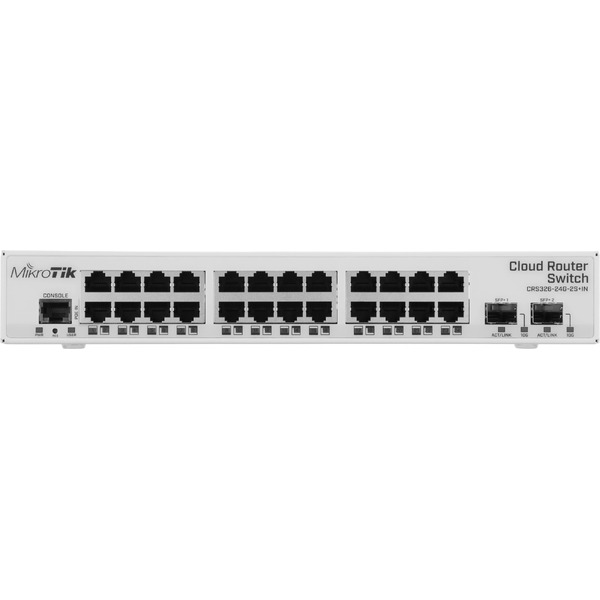 Коммутатор MikroTik CRS326-24G-2S+IN
