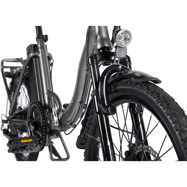 Велогибрид Eltreco Wave 350W New (серый)