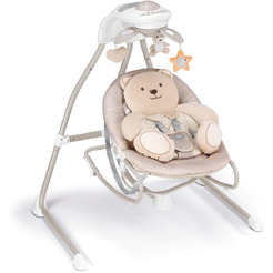 Шезлонг-люлька (качели) CAM GIRONANNA EVO (0-9кг), лунный медведь S347/260