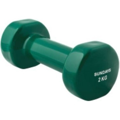 Гантель Sundays Fitness IR92005 (2кг, зеленый)