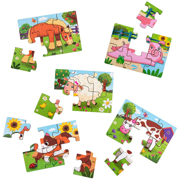 Пазл MASTER WOOD Животные WPM