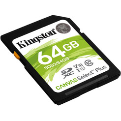 Карта памяти Kingston Canvas Select Plus SDXC 64GB (SDS2/64GB)
