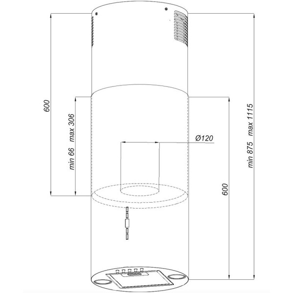 Вытяжка кухонная EXITEQ EX-5170