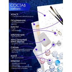 Картина по номерам Флюид Цветочный домик 40x50 SHR0573
