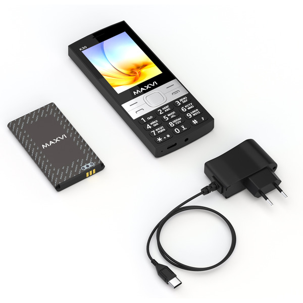 Мобильный телефон Maxvi K30 (черный)