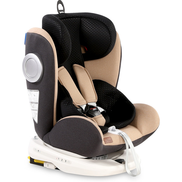 Автокресло Lorelli Lusso SPS Isofix (бежевый/черный)