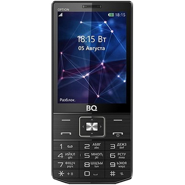 Мобильный телефон BQ-3201 Option черный