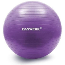 Мяч гимнастический (фитбол) DASWERK 680017 65 см с ручным насосом