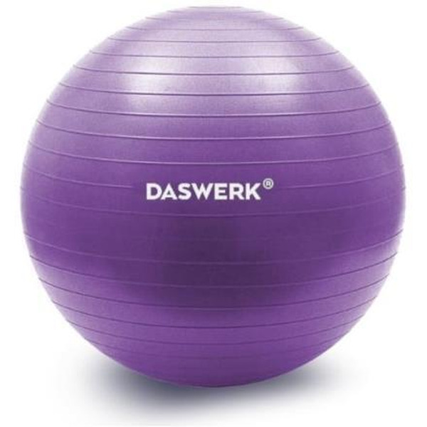 Мяч гимнастический (фитбол) DASWERK 680017 65 см с ручным насосом