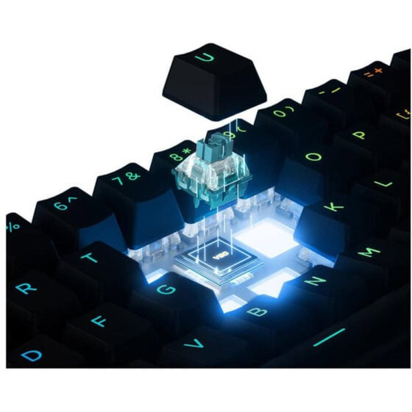 Клавиатура MCHOSE Ace 60 Pro Black (MCHOSE Ice Blue Magnetic)