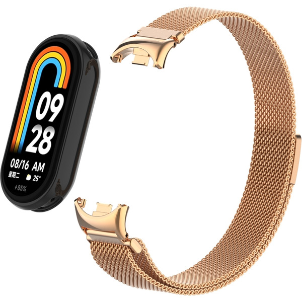 Ремешок Bingo Magnetic для XIAOMI Mi Band 8 (розовое золото)