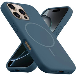 Бампер Bingo Silicone Magnetic для APPLE iPhone 16 Pro Max Синий