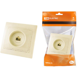 Розетка телефонная TDM Electric Таймыр SQ1814-0120