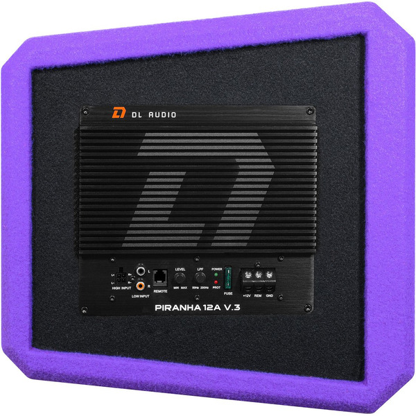 Корпусной активный сабвуфер DL Audio Piranha 12A Purple V.3