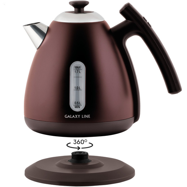 Электрический чайник Galaxy Line GL0343 (горький шоколад)