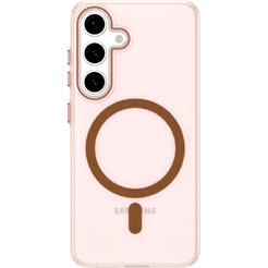 Задняя накладка CASE Translucent Strip Samsung Galaxy S24, золотой