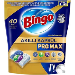 Капсулы для ПММ BINGO Pro Max 40 шт