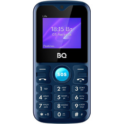 Кнопочный телефон BQ BQ-1853 Life (синий)