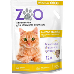 Наполнитель для туалета Zoo Cat Litter оригинальный (12л/5кг)