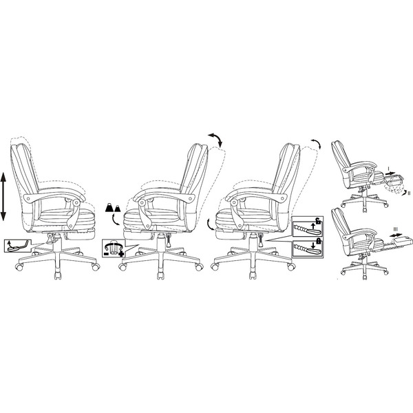 Офисное кресло Бюрократ CH-868MSG-BF (серый 3C1)