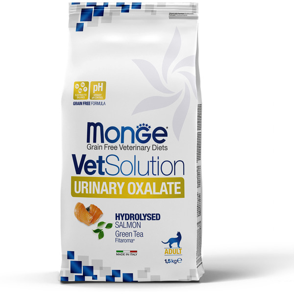 Сухой ветеринарный корм для кошек Monge Vet Solution Urinary Oxalate (1.5кг)