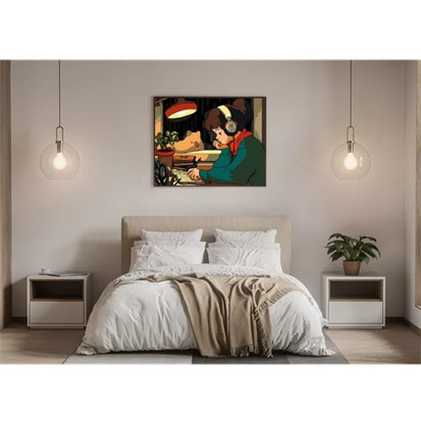 Картина по номерам PaintLine Lofi Girl PL-00322