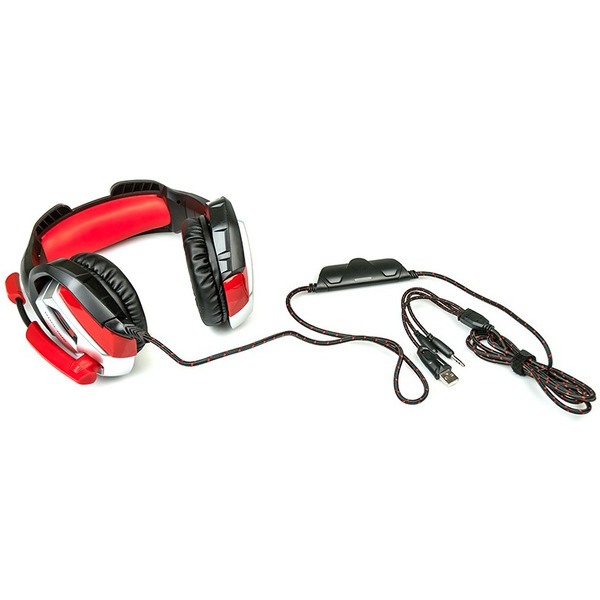 Игровая гарнитура DIALOG Gan-Kata HGK-37L черно-красная