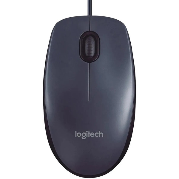 Мышь Logitech M100 910-005006 (темно-серый)