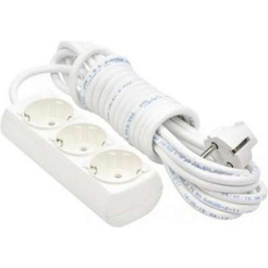 Удлинитель BORSAN BR-1553-2 белый