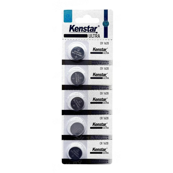 Батарейка KENSTAR KS-CR1620-5BL, 3V