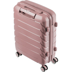 Чемодан на колесах DoubleW Zuna (S, пудровый)