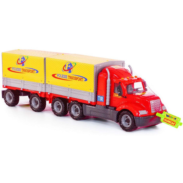 Автомобиль бортовой тентовый с прицепом Полесье 55583 Майк