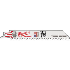Полотно для саб. пилы (по металлу) MILWAUKEE THIN KERF 150х1.4 5 шт 48005184