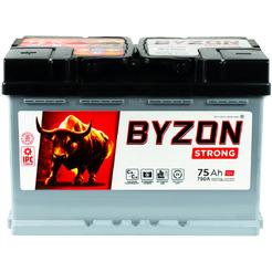 Автомобильный аккумулятор BYZON 75 Ah Strong L+  BYZ751S