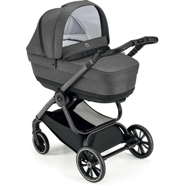 Универсальная коляска CAM Milano (2 в 1, темно-серые полосы)