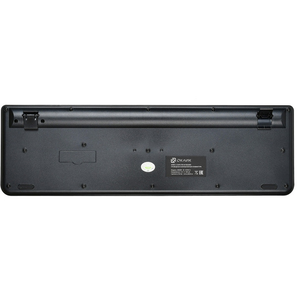 Клавиатура Oklick 400MR (черный)