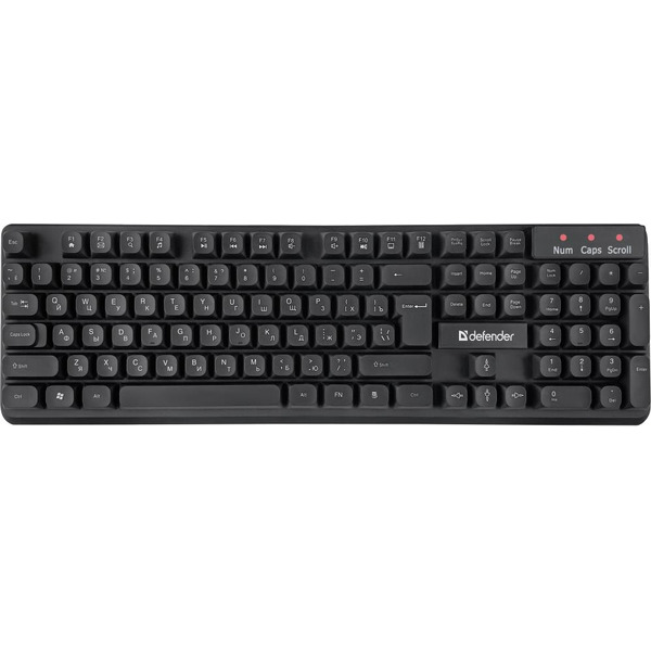 Клавиатура + мышь Defender Milan C-992 (черный)