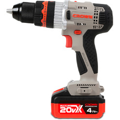 Шуруповерт Crown CT21093HMX-4 BMC (с 2-мя АКБ, кейс)