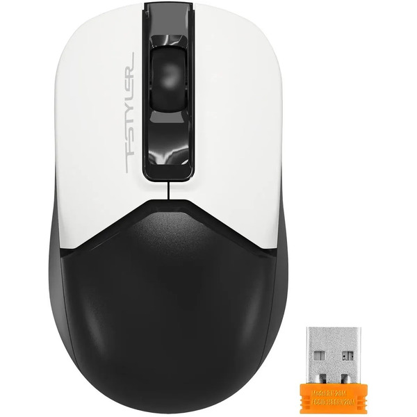 Мышь A4Tech Fstyler FG12 (белый/черный)