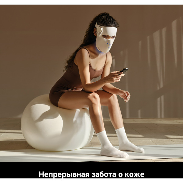 Светодиодная маска для омоложения кожи лица Dreame Chrona Photon Anti-Aging Skincare Mask (AB01A)