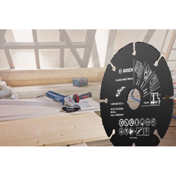 Отрезной диск Bosch Carbide Multi Wheel прямой 2.608.623.012