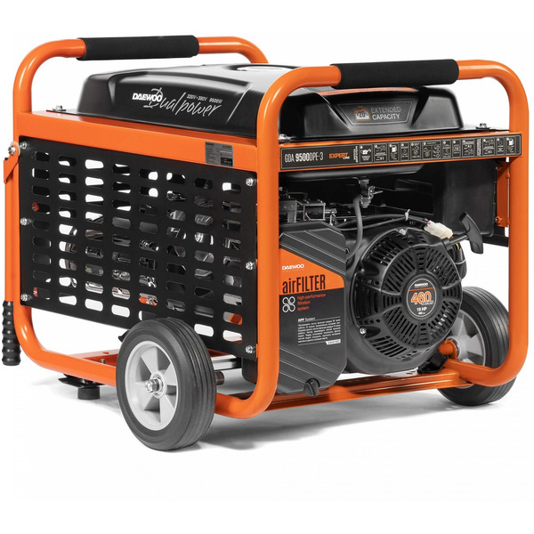 Бензиновый генератор Daewoo Power GDA 9500DPE-3