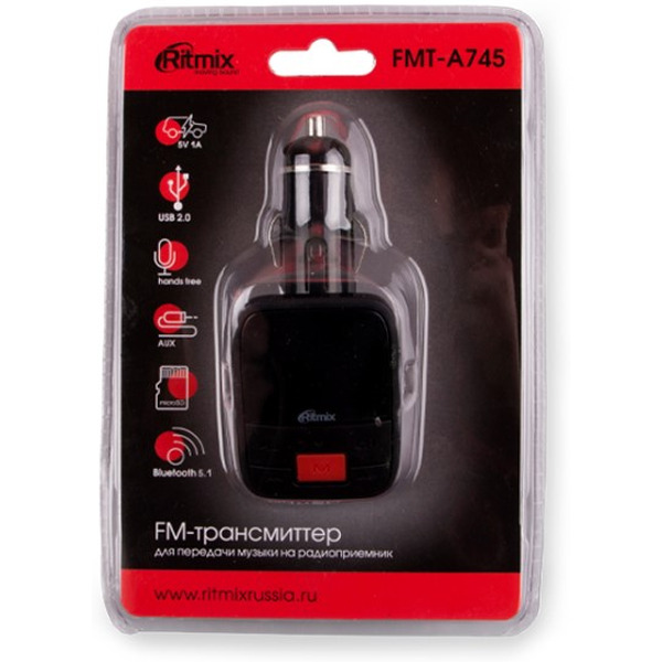 FM ТРАНСМИТТЕР RITMIX FMT-A745